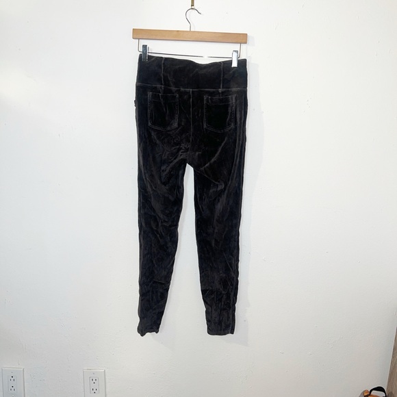 Athleta gray corduroy high waisted metro cord leggings with pockets - Picture 5 of 10